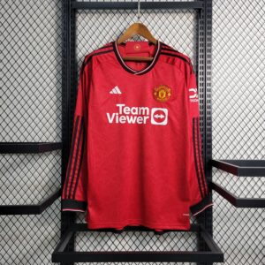 camisola manchester united principal manga longa 23/24