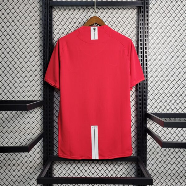 Camisola Principal Man United 07/08 Retro - Image 6