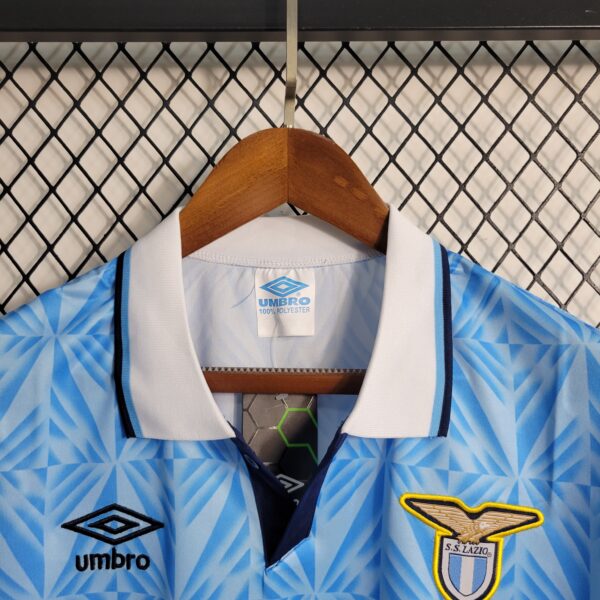 Camisola Principal Lazio 91/92 Retro - Image 6