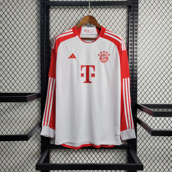 Camisola Bayern Munique Principal Manga Longa 23/24