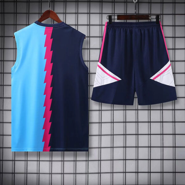 Conjunto Arsenal Azul/Rosa 23/24 - Image 2