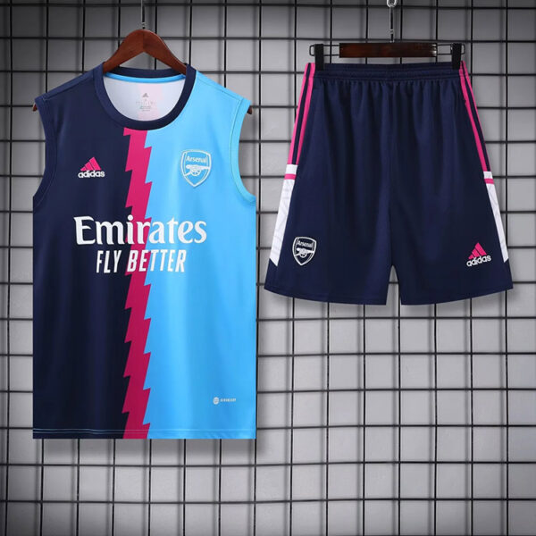 Conjunto Arsenal Azul/Rosa 23/24
